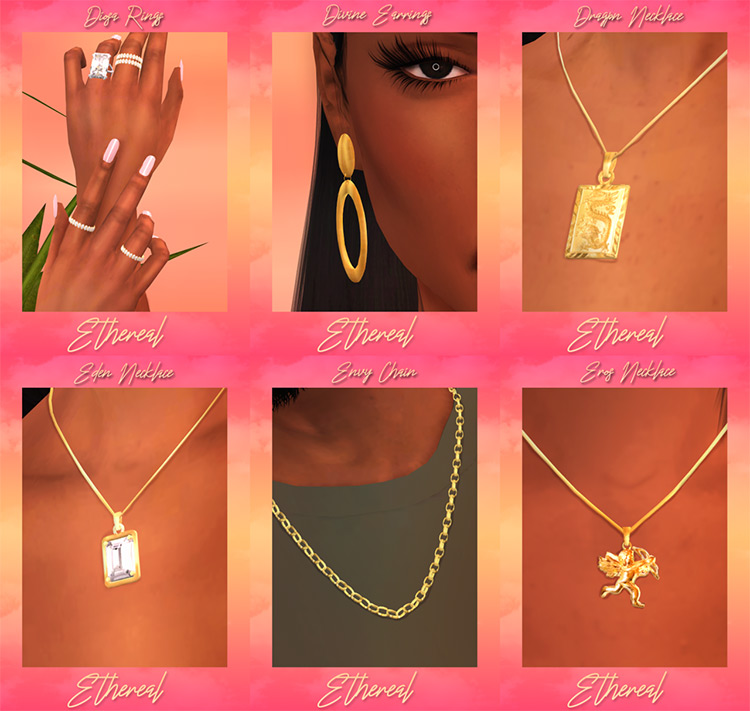 Sims 4 Jewelry Mods & CC Packs: Earrings, Necklaces & More – FandomSpot