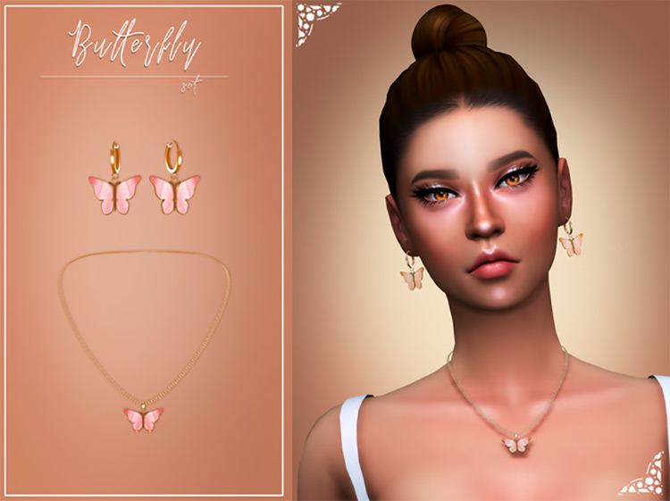 sims 4 hair jewelery cc pack male and female