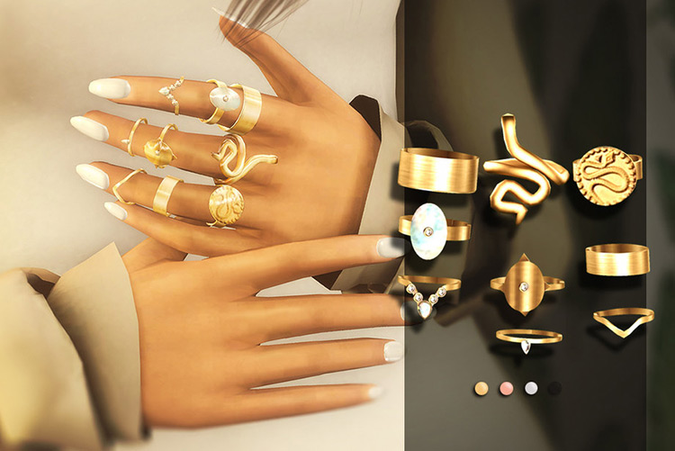 Sims 4 Jewelry Mods Cc Packs Earrings Necklaces More Fandomspot