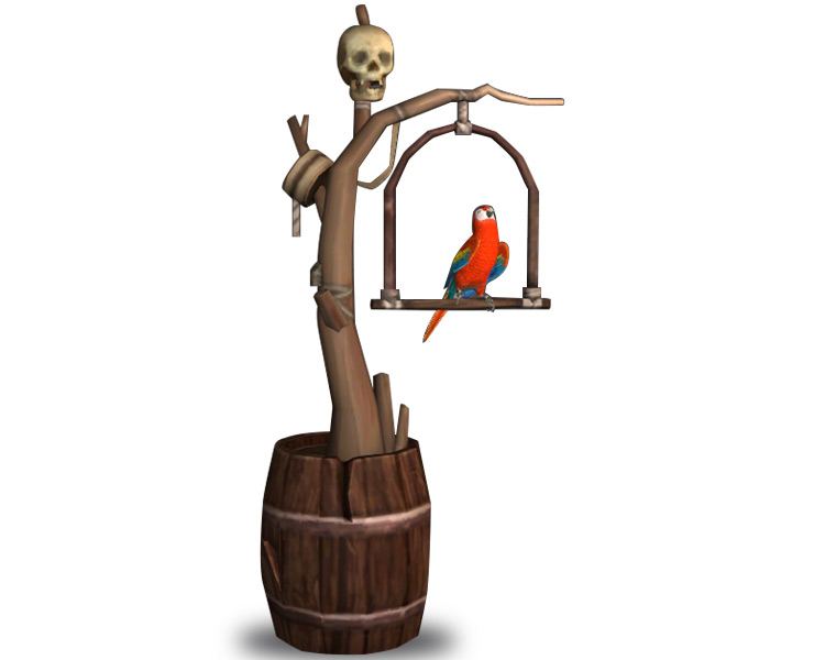Parrot Perch for Sims 4
