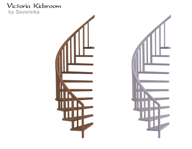 Kids Room Stair Shelf CC