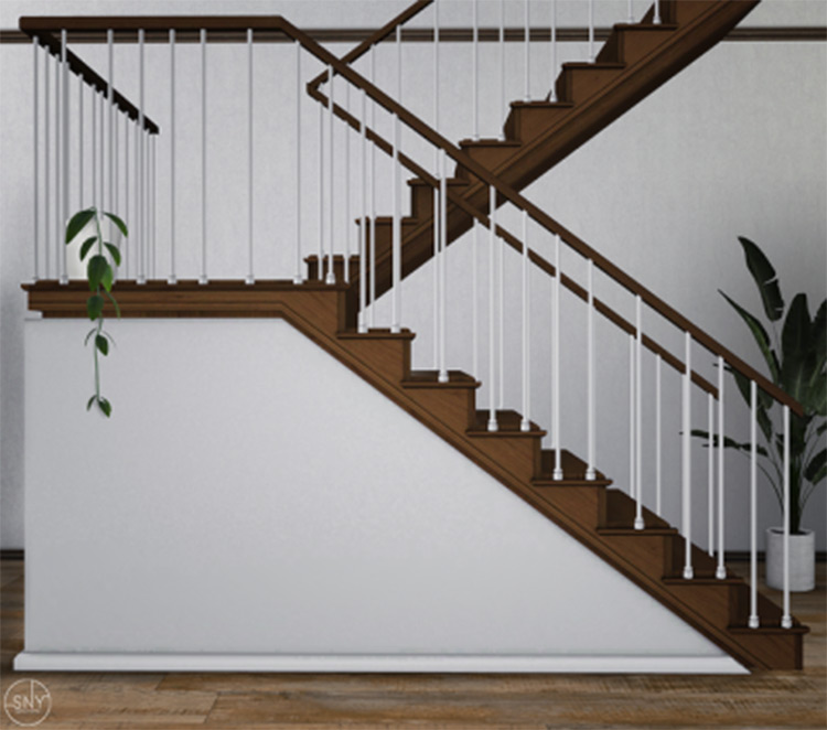 Stairs customized - Sims 4 CC