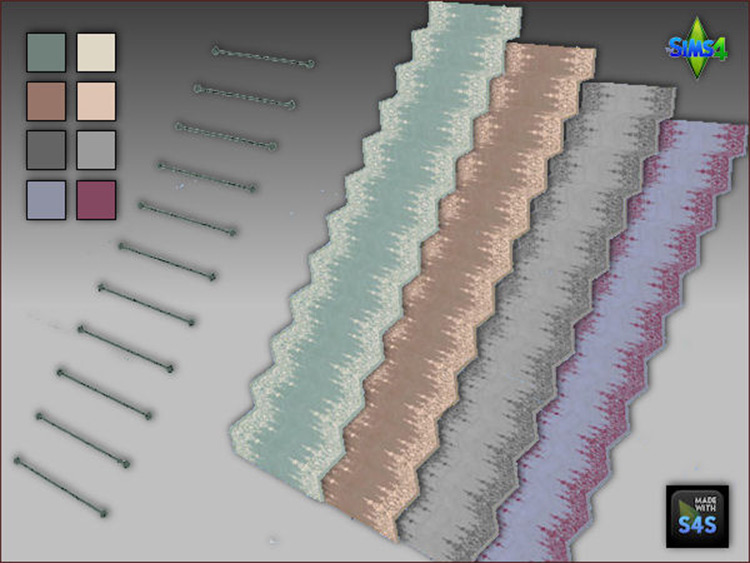 Stair Carpets for The Sims 4
