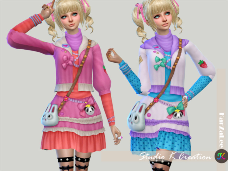 sims 4 kawaii hair