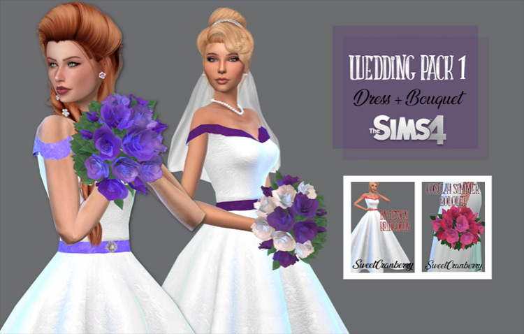 Sims 4 Wedding Bouquet CC & Mods (All Free) - FandomSpot