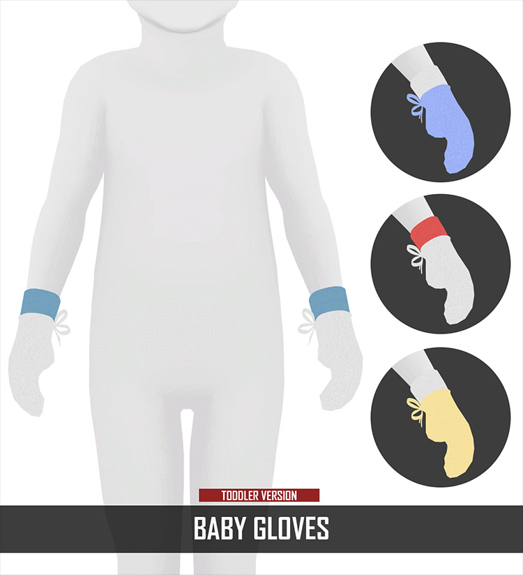 Sims 4 CC  Custom Gloves   Mittens For Your Sim Winter   FandomSpot - 87