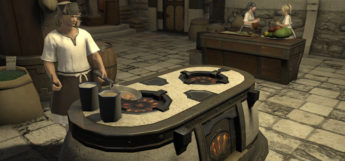 Culinarian Cooking with Control in FFXIV