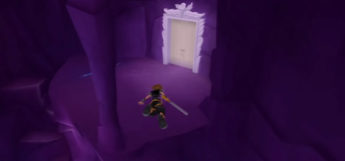 Sora Gliding in KH2.5 HD inside Cavern Of Remembrance