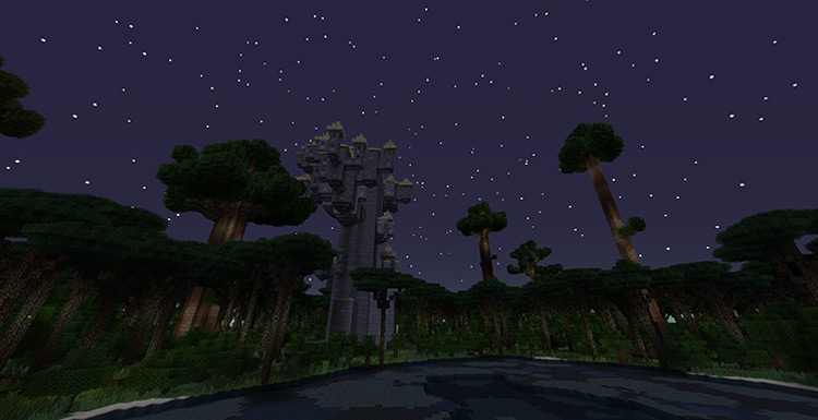 The Twilight Forest mod for Minecraft