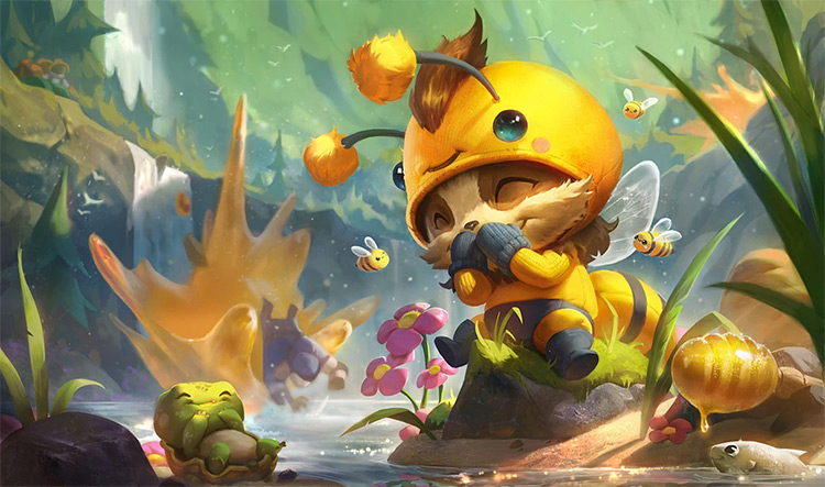 Beemo Skin Splash Art / LoL