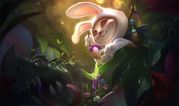 Cottontail Teemo Skin Splash / LoL