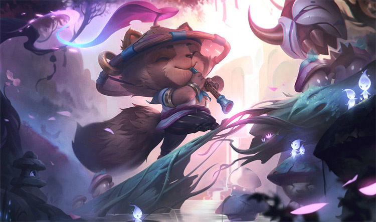 Spirit Blossom Teemo Skin Splash / LoL