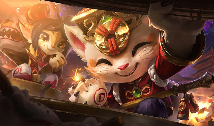 Firecracker Teemo Skin Splash / LoL