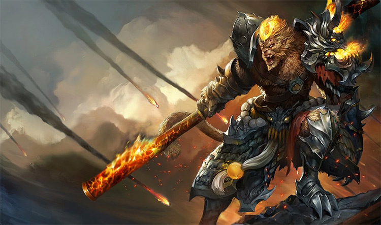 General Wukong Splash Art / LoL