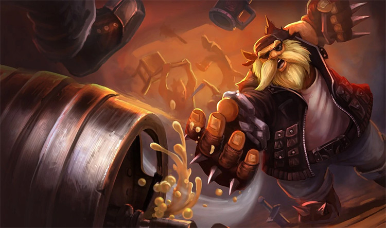 Vandal Gragas Skin Splash / LoL