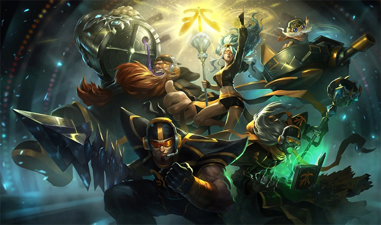 Fnatic Gragas Skin Splash Art / LoL