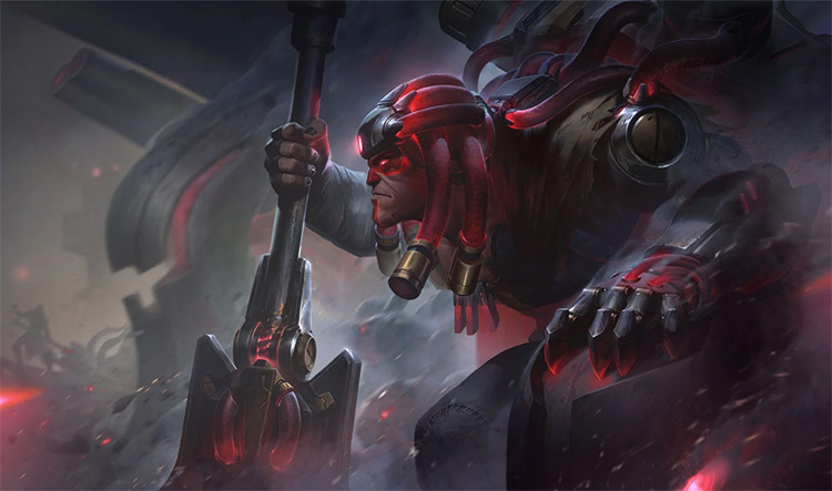 Resistance Yorick Skin Splash / LoL