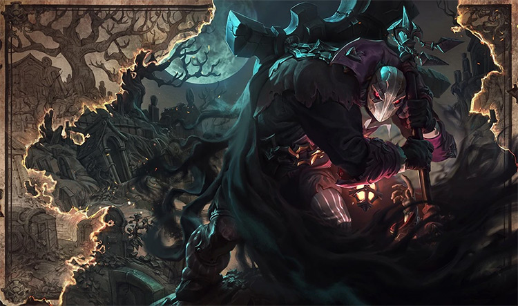 Undertaker Yorick Skin Splash / LoL