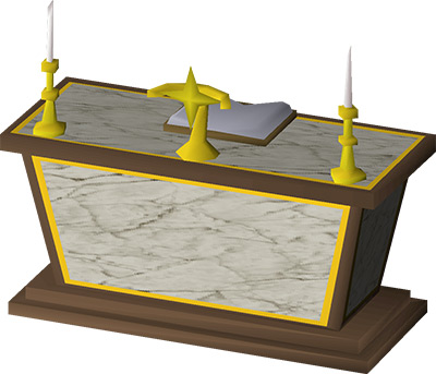 Gilded Altar House Upgrade in OSRS