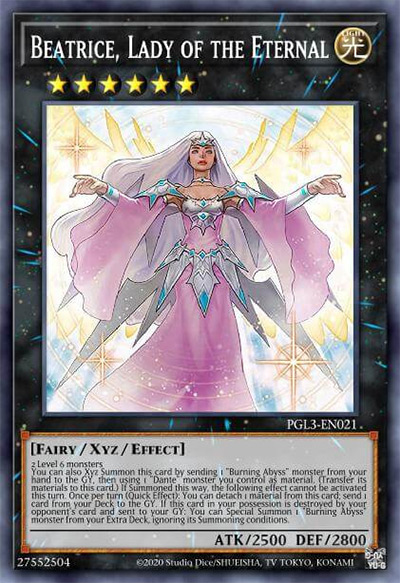 Beatrice, Lady of the Eternal Yu-Gi-Oh Card