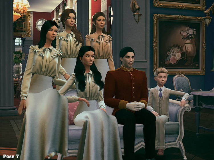 Imperial Dynasty Pose Pack by Beto_ae0 TS4 CC