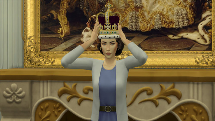 The Crown Inspired Posepack by threethousandplumbobs for Sims 4
