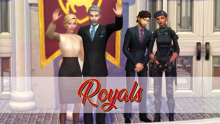 Royals – A Sims 4 Posepack by Quiddity Jones Sims 4 CC