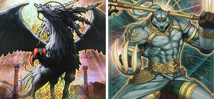 Judgment Dragon & Wulf Lightsworn Beast YGO Cards