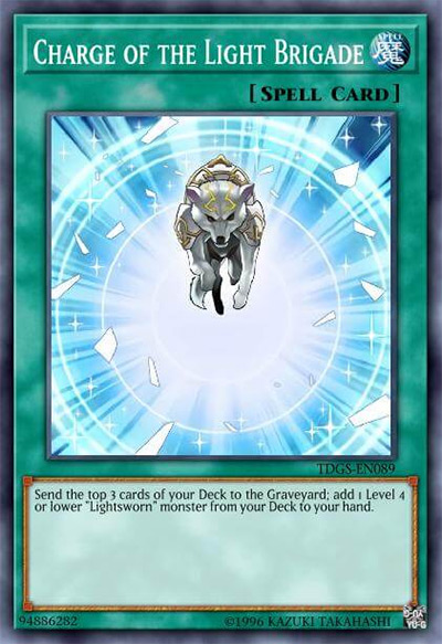 Charge of the Light Brigade Yu-Gi-Oh Card