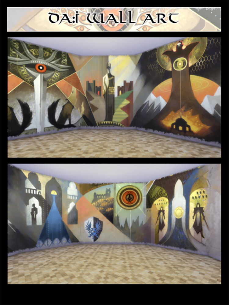 DAI Wall Art for The Sims 4