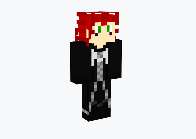 Axel from KH2 / Minecraft Skin