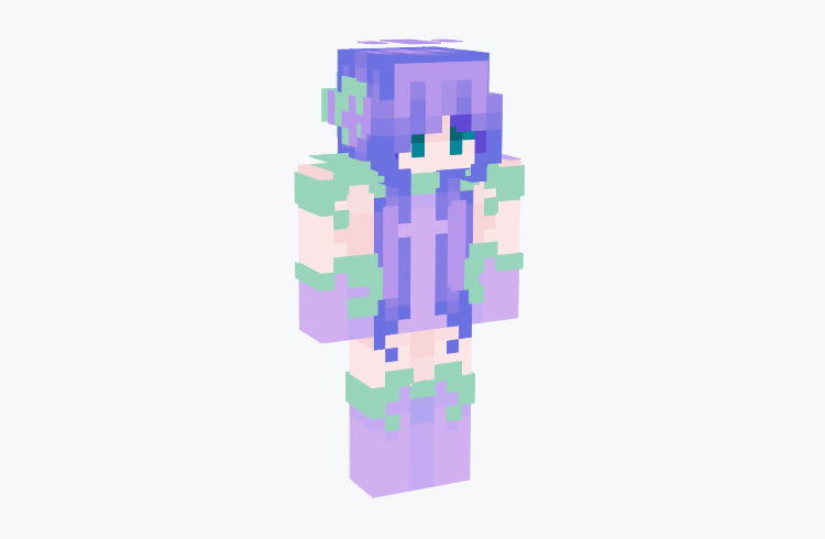 9. Blue Haired Fairy Skin - wide 5