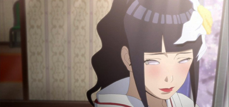 Hinata Hyuga from Naruto at her wedding