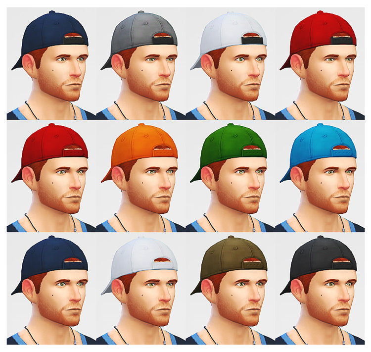 Backwards Hat / TS4 CC