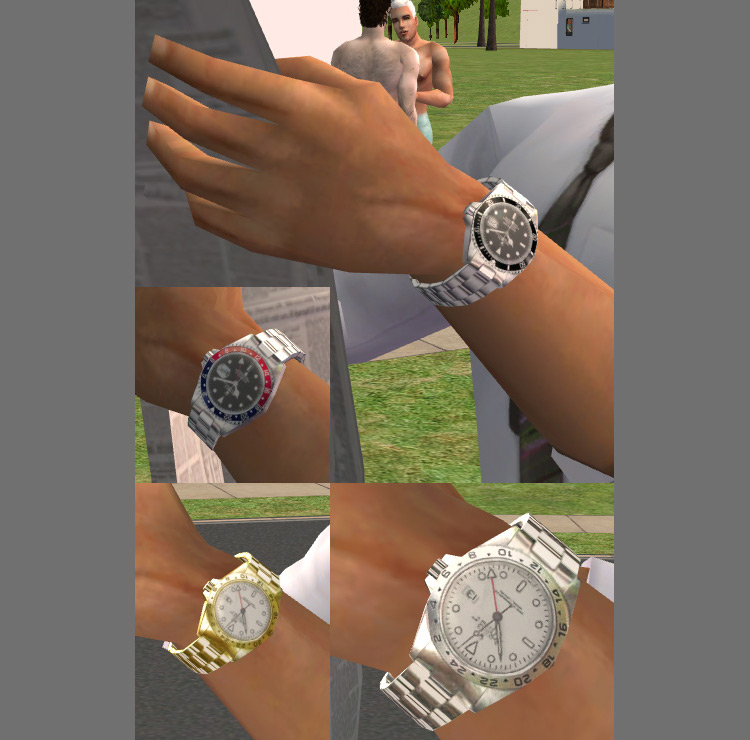 Accessory Rolex Watches / Sims 4 CC