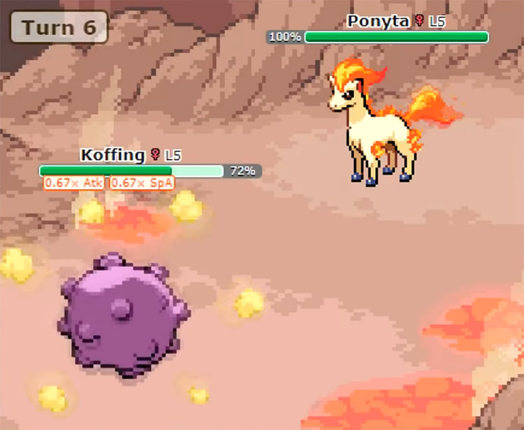 Pokémon Showdown Game screenshot