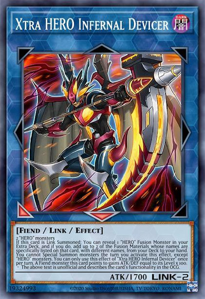 Xtra HERO Infernal Devicer Yu-Gi-Oh Card