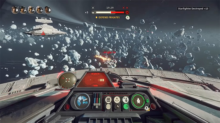 Star Wars: Squadrons multiplayer game screenshot