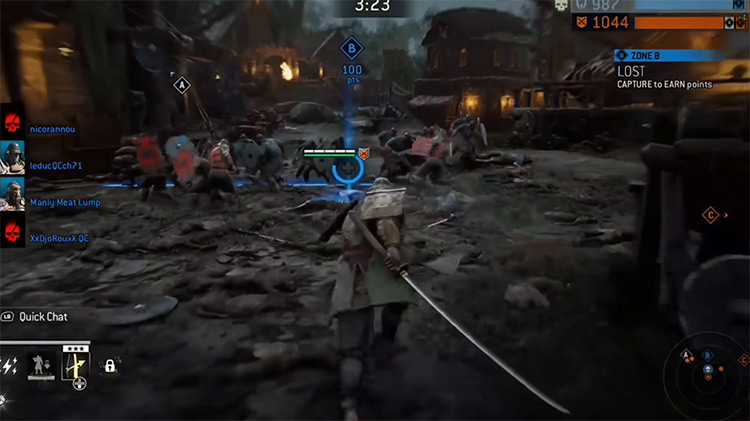 For Honor multiplayer Xbox One gameplay