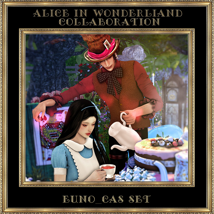 Alice 01. Симс 4 Твистед Вондерленд мод.