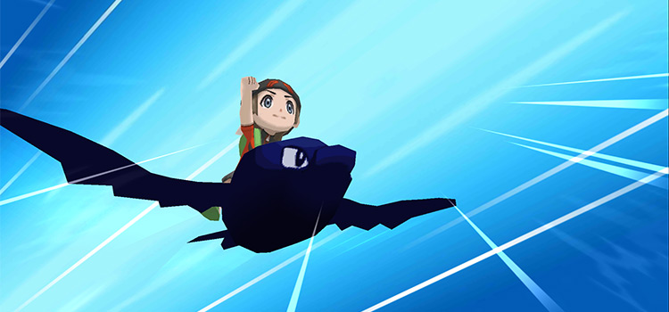 Flying Animation Screenshot from Pokemon OmegaRuby