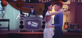 Prome Dancing Pose with Guy & Girl (Sims 4)