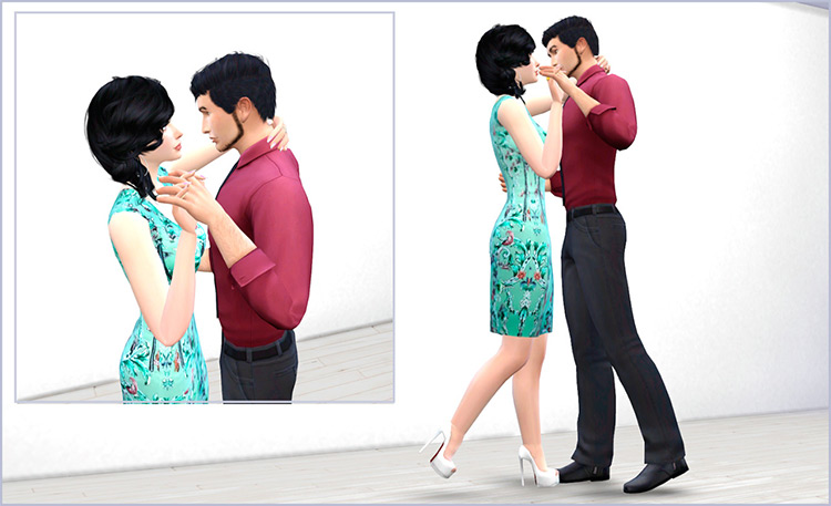 Slow Dance Pose Pack / TS4