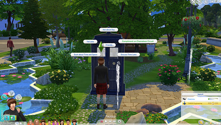 TARDIS Adventures CC for The Sims 4