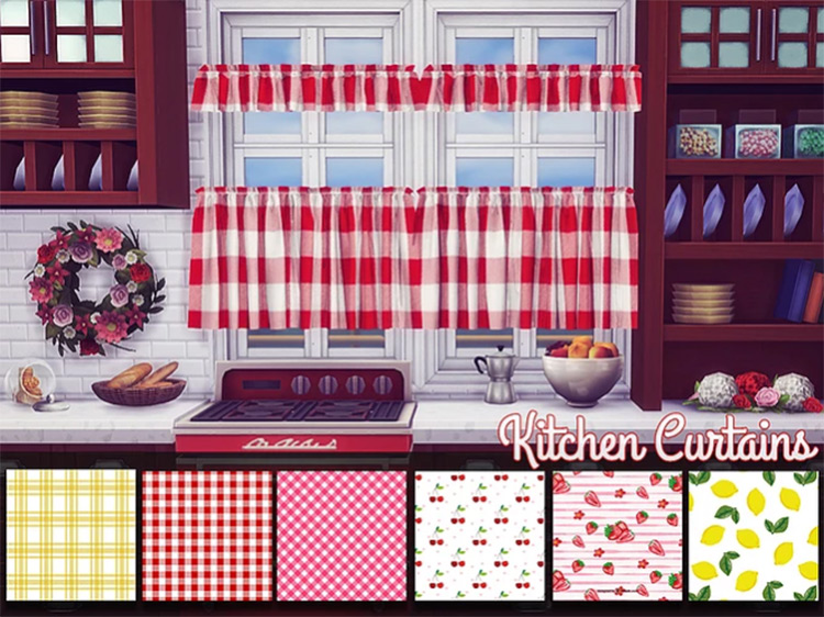 Sims 4 Curtains   Drapes CC  All Free    FandomSpot - 96