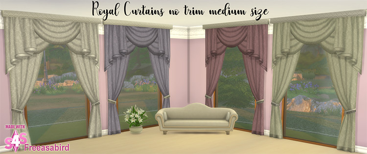 Sims 4 Curtains   Drapes CC  All Free    FandomSpot - 27