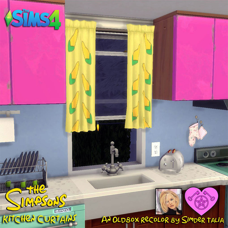 Sims 4 Curtains   Drapes CC  All Free    FandomSpot - 11