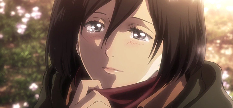 Mikasa Close-up from Attack on Titan Anime