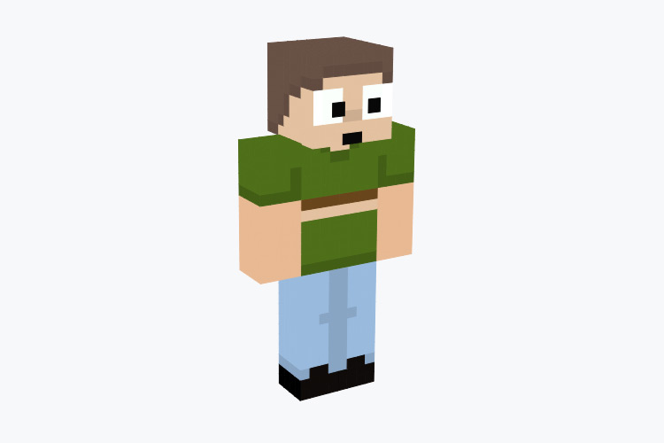 Jerry Smith from Rick & Morty / Minecraft Skin