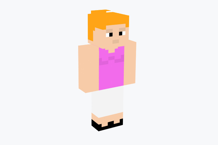 Summer Smith from Rick & Morty / Minecraft Skin